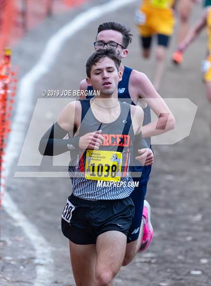 Thumbnail 2 in CIF State Cross Country Championships (Boys D3 Race) photogallery.