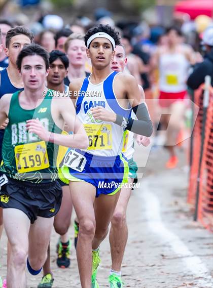 Thumbnail 1 in CIF State Cross Country Championships (Boys D3 Race) photogallery.
