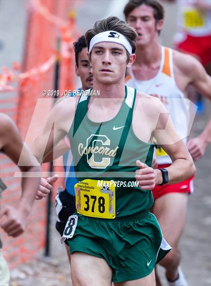 Thumbnail 3 in CIF State Cross Country Championships (Boys D3 Race) photogallery.