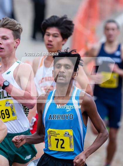 Thumbnail 3 in CIF State Cross Country Championships (Boys D3 Race) photogallery.