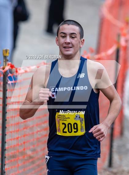 Thumbnail 2 in CIF State Cross Country Championships (Boys D3 Race) photogallery.