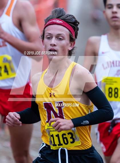 Thumbnail 1 in CIF State Cross Country Championships (Boys D3 Race) photogallery.