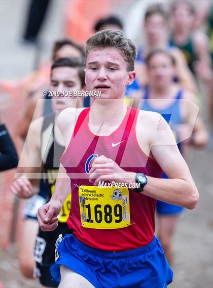 Thumbnail 2 in CIF State Cross Country Championships (Boys D3 Race) photogallery.