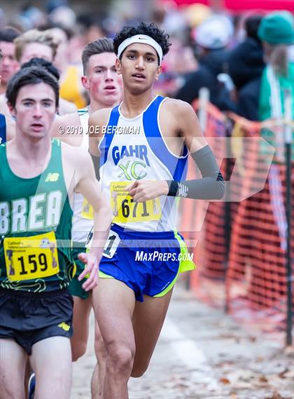 Thumbnail 2 in CIF State Cross Country Championships (Boys D3 Race) photogallery.