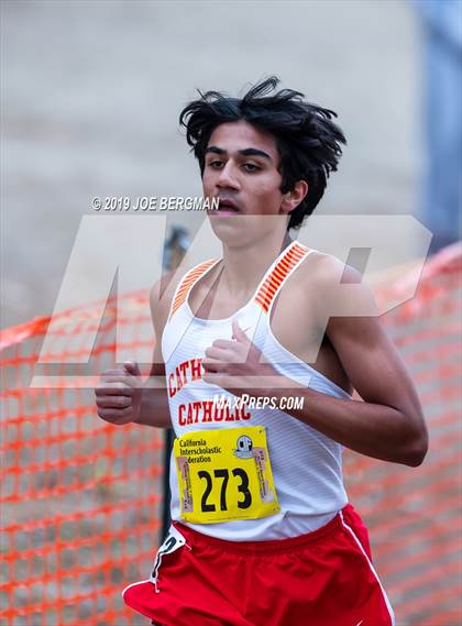 Thumbnail 1 in CIF State Cross Country Championships (Boys D3 Race) photogallery.