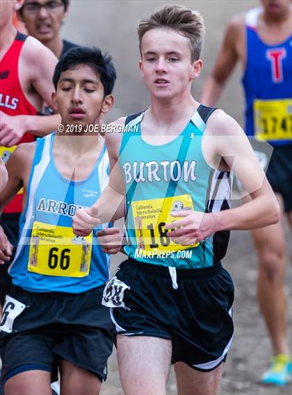 Thumbnail 1 in CIF State Cross Country Championships (Boys D3 Race) photogallery.