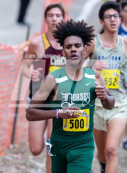 Thumbnail 1 in CIF State Cross Country Championships (Boys D3 Race) photogallery.