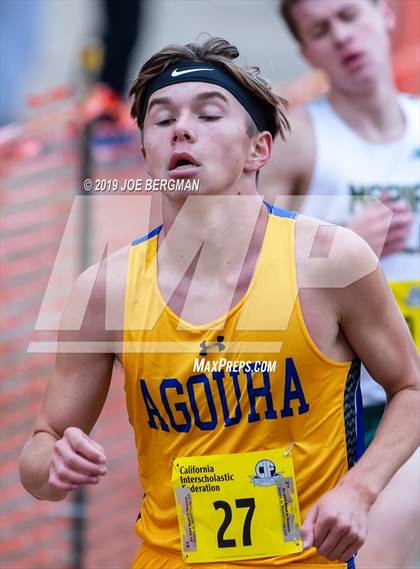 Thumbnail 1 in CIF State Cross Country Championships (Boys D3 Race) photogallery.