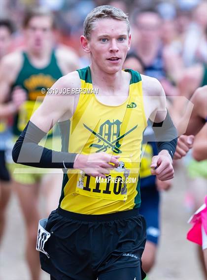 Thumbnail 1 in CIF State Cross Country Championships (Boys D3 Race) photogallery.
