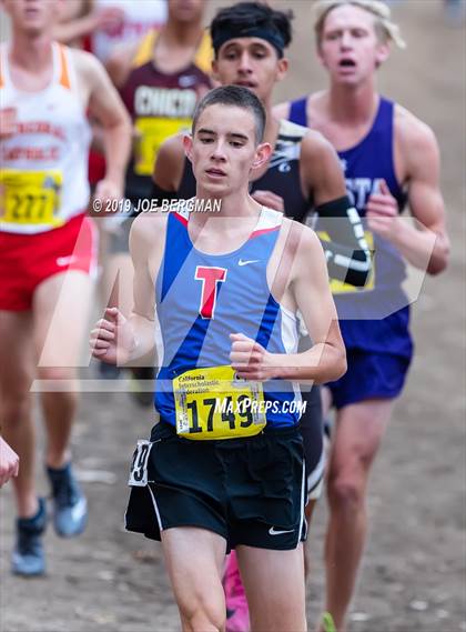 Thumbnail 2 in CIF State Cross Country Championships (Boys D3 Race) photogallery.