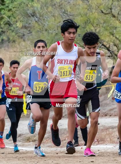 Thumbnail 3 in CIF State Cross Country Championships (Boys D3 Race) photogallery.