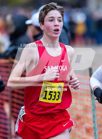 Thumbnail 2 in CIF State Cross Country Championships (Boys D3 Race) photogallery.