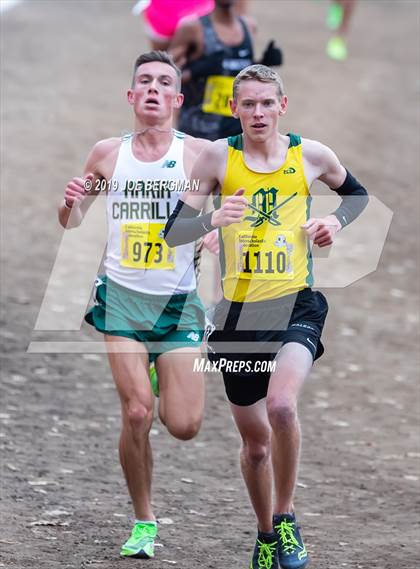 Thumbnail 2 in CIF State Cross Country Championships (Boys D3 Race) photogallery.