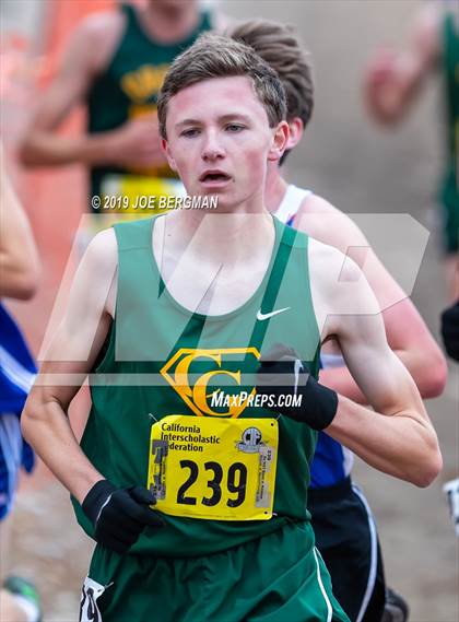 Thumbnail 1 in CIF State Cross Country Championships (Boys D3 Race) photogallery.