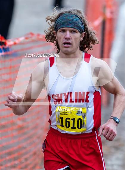 Thumbnail 2 in CIF State Cross Country Championships (Boys D3 Race) photogallery.