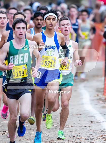Thumbnail 1 in CIF State Cross Country Championships (Boys D3 Race) photogallery.