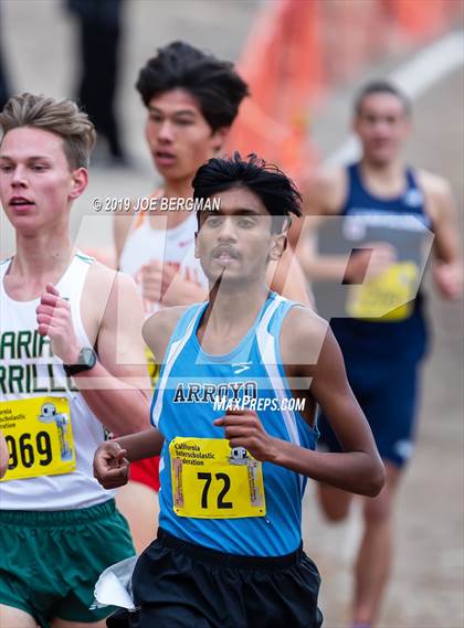 Thumbnail 2 in CIF State Cross Country Championships (Boys D3 Race) photogallery.