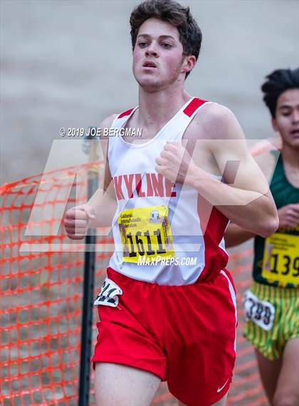 Thumbnail 1 in CIF State Cross Country Championships (Boys D3 Race) photogallery.