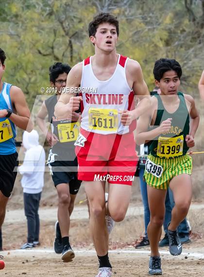 Thumbnail 2 in CIF State Cross Country Championships (Boys D3 Race) photogallery.