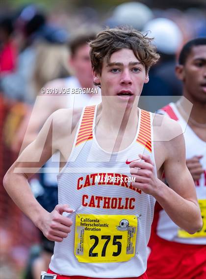 Thumbnail 2 in CIF State Cross Country Championships (Boys D3 Race) photogallery.