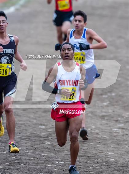 Thumbnail 1 in CIF State Cross Country Championships (Boys D3 Race) photogallery.