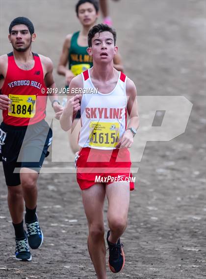 Thumbnail 3 in CIF State Cross Country Championships (Boys D3 Race) photogallery.