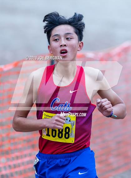 Thumbnail 1 in CIF State Cross Country Championships (Boys D3 Race) photogallery.