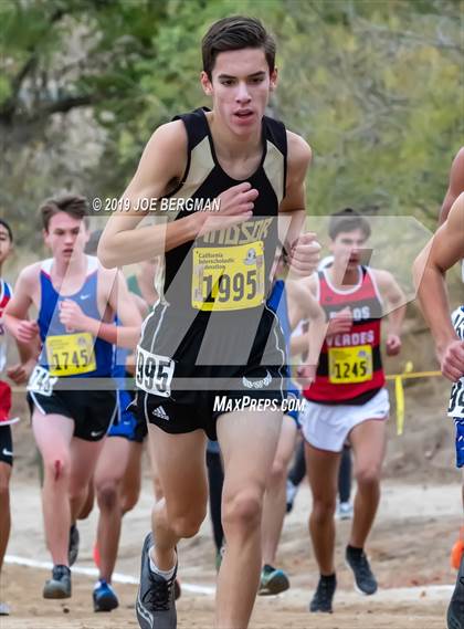 Thumbnail 2 in CIF State Cross Country Championships (Boys D3 Race) photogallery.