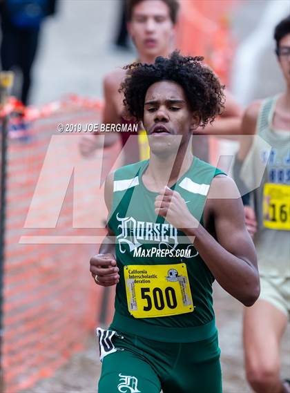Thumbnail 2 in CIF State Cross Country Championships (Boys D3 Race) photogallery.