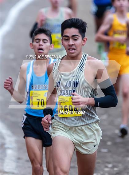 Thumbnail 1 in CIF State Cross Country Championships (Boys D3 Race) photogallery.