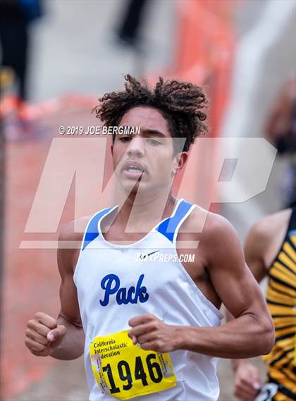 Thumbnail 1 in CIF State Cross Country Championships (Boys D3 Race) photogallery.