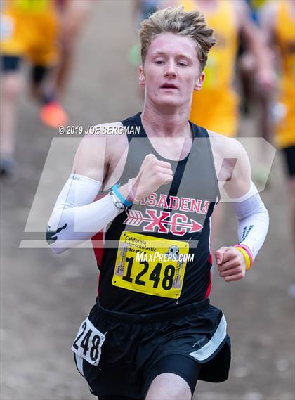 Thumbnail 2 in CIF State Cross Country Championships (Boys D3 Race) photogallery.