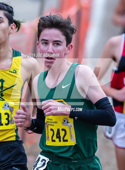 Thumbnail 2 in CIF State Cross Country Championships (Boys D3 Race) photogallery.