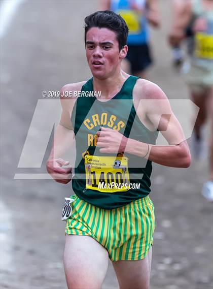 Thumbnail 2 in CIF State Cross Country Championships (Boys D3 Race) photogallery.