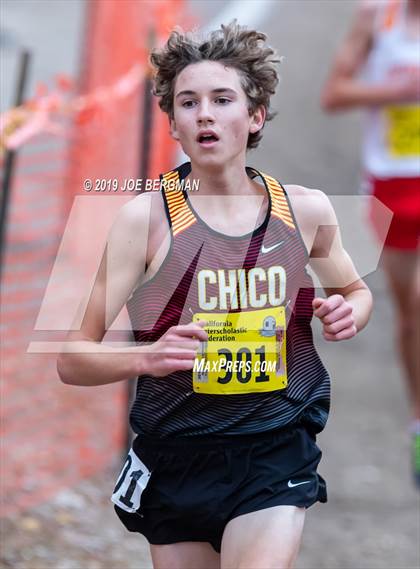 Thumbnail 2 in CIF State Cross Country Championships (Boys D3 Race) photogallery.