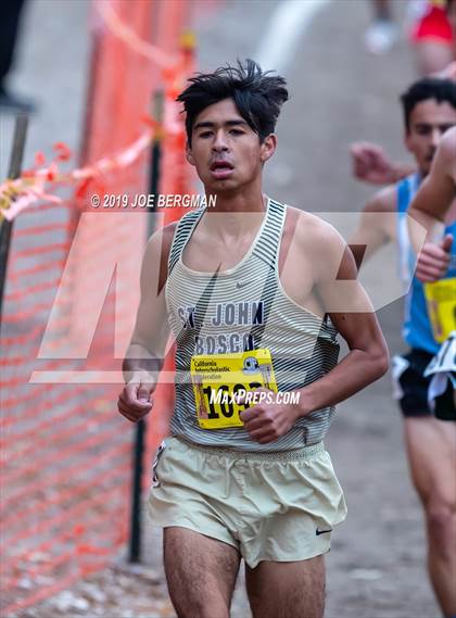 Thumbnail 1 in CIF State Cross Country Championships (Boys D3 Race) photogallery.