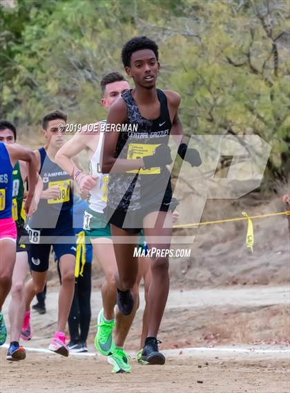 Thumbnail 1 in CIF State Cross Country Championships (Boys D3 Race) photogallery.
