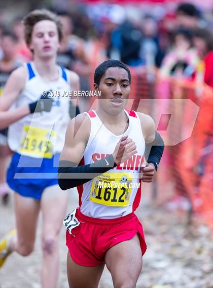 Thumbnail 2 in CIF State Cross Country Championships (Boys D3 Race) photogallery.