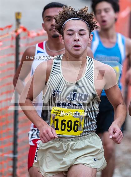 Thumbnail 2 in CIF State Cross Country Championships (Boys D3 Race) photogallery.