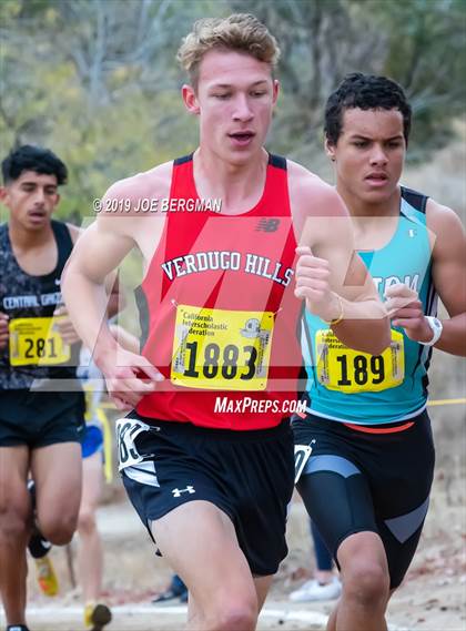Thumbnail 3 in CIF State Cross Country Championships (Boys D3 Race) photogallery.