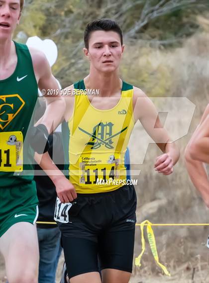Thumbnail 1 in CIF State Cross Country Championships (Boys D3 Race) photogallery.
