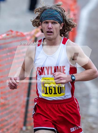 Thumbnail 1 in CIF State Cross Country Championships (Boys D3 Race) photogallery.