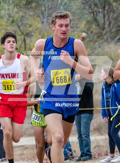 Thumbnail 1 in CIF State Cross Country Championships (Boys D3 Race) photogallery.