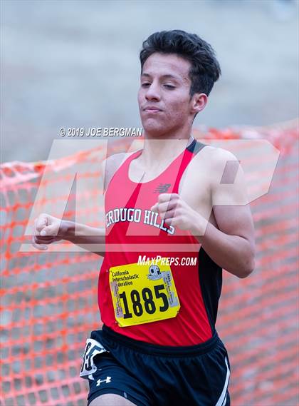 Thumbnail 2 in CIF State Cross Country Championships (Boys D3 Race) photogallery.