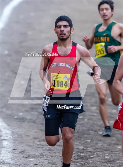 Thumbnail 1 in CIF State Cross Country Championships (Boys D3 Race) photogallery.