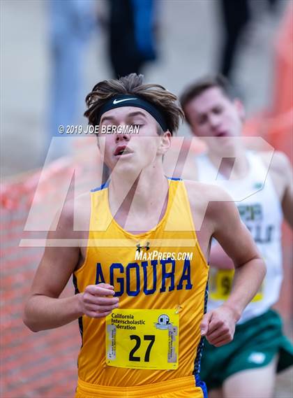 Thumbnail 2 in CIF State Cross Country Championships (Boys D3 Race) photogallery.