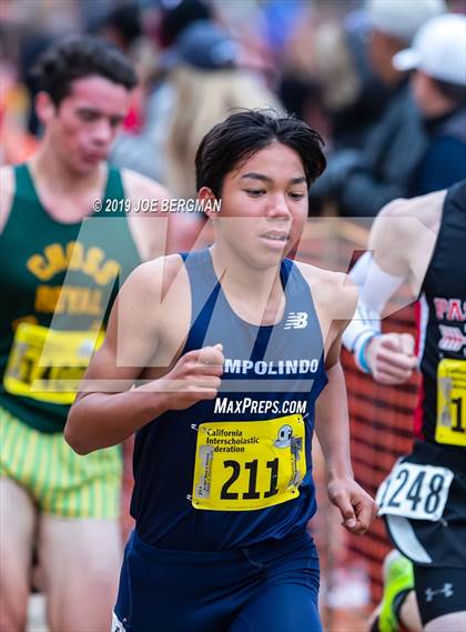 Thumbnail 2 in CIF State Cross Country Championships (Boys D3 Race) photogallery.