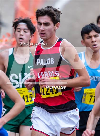 Thumbnail 2 in CIF State Cross Country Championships (Boys D3 Race) photogallery.