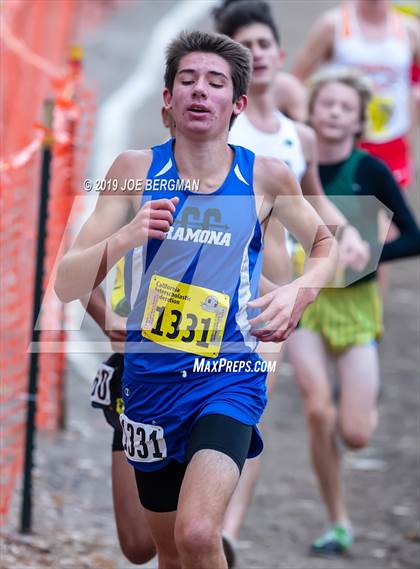 Thumbnail 1 in CIF State Cross Country Championships (Boys D3 Race) photogallery.