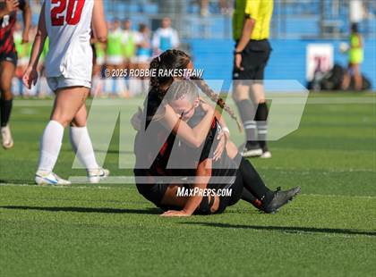 Thumbnail 3 in Coppell vs. Lake Travis (UIL 6A Soccer Division I Final) photogallery.